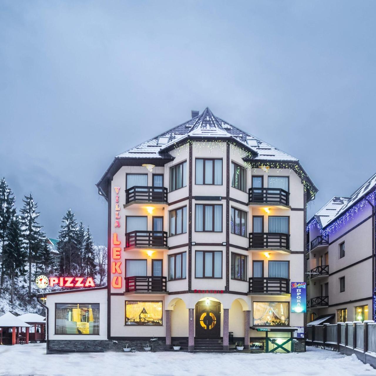 Villa Leku Spa Resort Bukovel Exterior foto